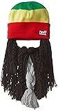 NEFF Men's Bunyan Beanie, Rasta, One Size