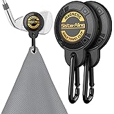 SisterAling Magnetic Clip for Golf Towel,Removable Industrial Magnetic Accessories Design for Strong Hold to Golf Carts or Clubs