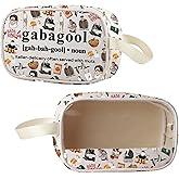 Lywjyb Birdgot Gabagool TV Series Clear Makeup Bag Italian Mobster Gift Gangster Mafia Merch Mafia Drama Theme Gift (Gabagool Cbag)