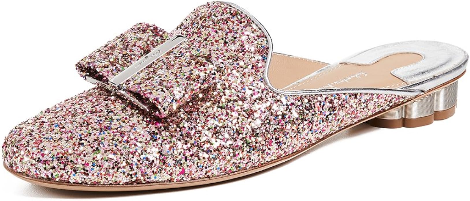 glitter mules
