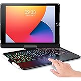 Keyboard Case Compatible with iPad 10.2 2021 9th /8th/7th Generation & iPad Pro 10.5 inch & iPad Air 3rd Gen - Wireless Backl