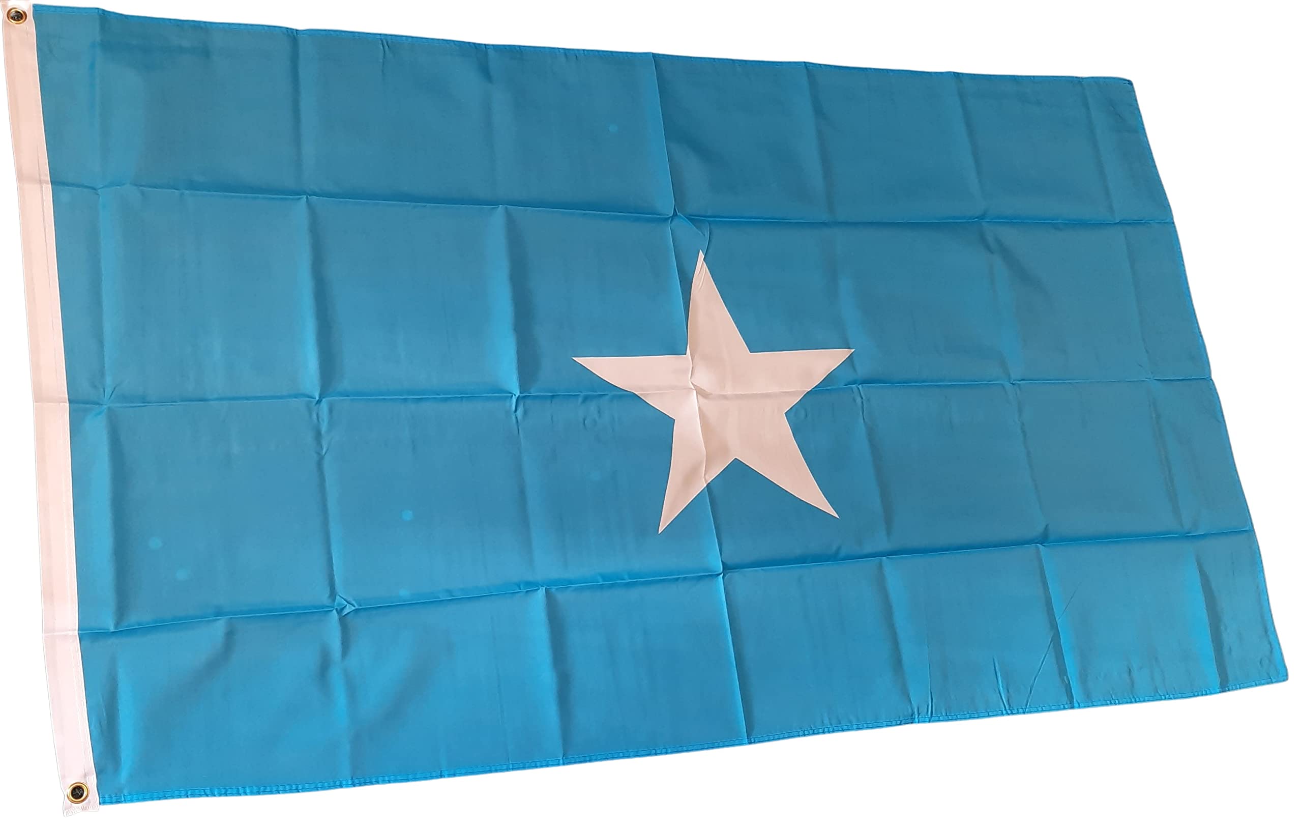 NWFlags Somalia Flag 5ft x 3ft 75d Premium Polyester Suitable For Flagpoles | Strong Polyester 5x3 foot material Somalian flag with Eyelets