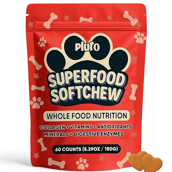 WXDOAU PLUTO SOFTCHEW – 25-IN-1 FORMULA FOR DOGS,...