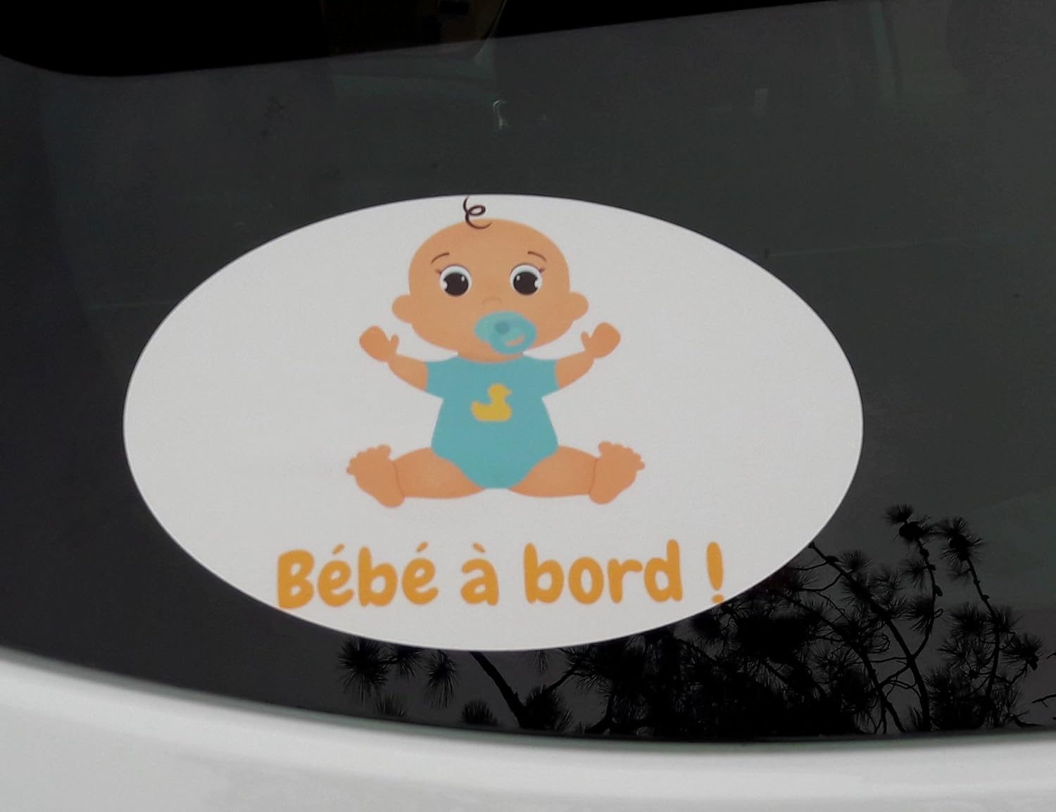 Bebe A Bord Car Sticker Amazon De Baby
