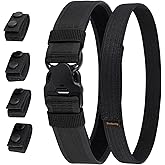 Dotacty 2" Police Duty Belts Law Enforcement Security Officer Tactical Utility Belt 4 Keepers
