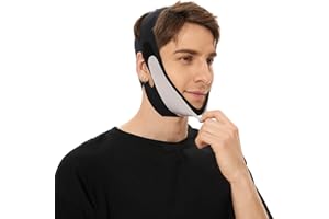 DLYAUA V Shaped Face Mask Chin strap for sleeping and Sagging Chin Strap for Men