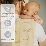 SWDL Baby Large Muslin Cloths 100% Cotton Squares 70x70 cm Pack of 6 view 3