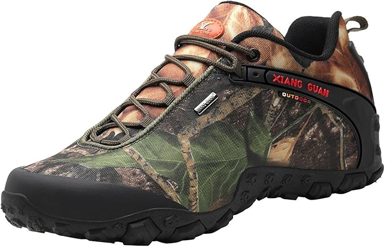 Amazon ショウカン 登山靴 迷彩 トレッキングシューズ メンズ 防滑 軽量 撥水 ハイキングシューズ 27 5 Cm 森林迷彩 Xiangguan ショウカン ハイキング トレッキングシューズ