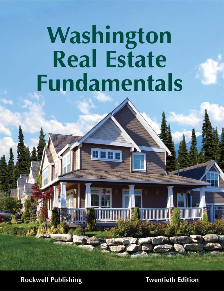 Washington Real Estate Fundamentals 20th Ed Rockwell Publishing Kathryn Haupt David Rockwell David Jarman Jennifer Gotanda Megan Dorsey 9781939259936 Amazon Com Books