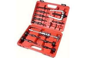 Alltooetools 16PCS Blind Hole Pilot Bearing Internal Extractor Puller W/Slide Hammer Removal Tool Kit