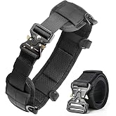 Kliffarax MOLLE Utility Duty Belt Rigger Gear Tools Tactical Waist Belt | 2-in-1 Detachable Outer Belt with Quick Release Buckle for Men, Photography Camera, Hiking, Adjustable Belts for Outdoor Work