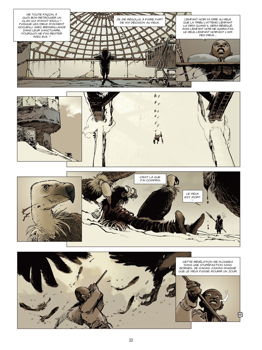 Niourk Tome 1 Lenfant Noir Olivier Vatine Stefan Wul - 