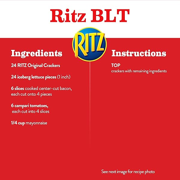 RITZ ORIGINAL CRACKERS, SNACKS FOR KIDS AND ADULTS, LUNCH SNACKS, PARTY SIZE, 27.4 OZ