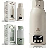 Portable Bottle Warmer 17oz – Baby Bottle Warmer for Breast Milk & Formula, Fast Heating with Smart Temperature Control, Long Battery Life, Cordless for Travel, Car & Outdoor Baby Feeding