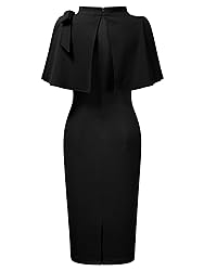 AISIZE Women's Vintage 1940s Half Collar Batwing