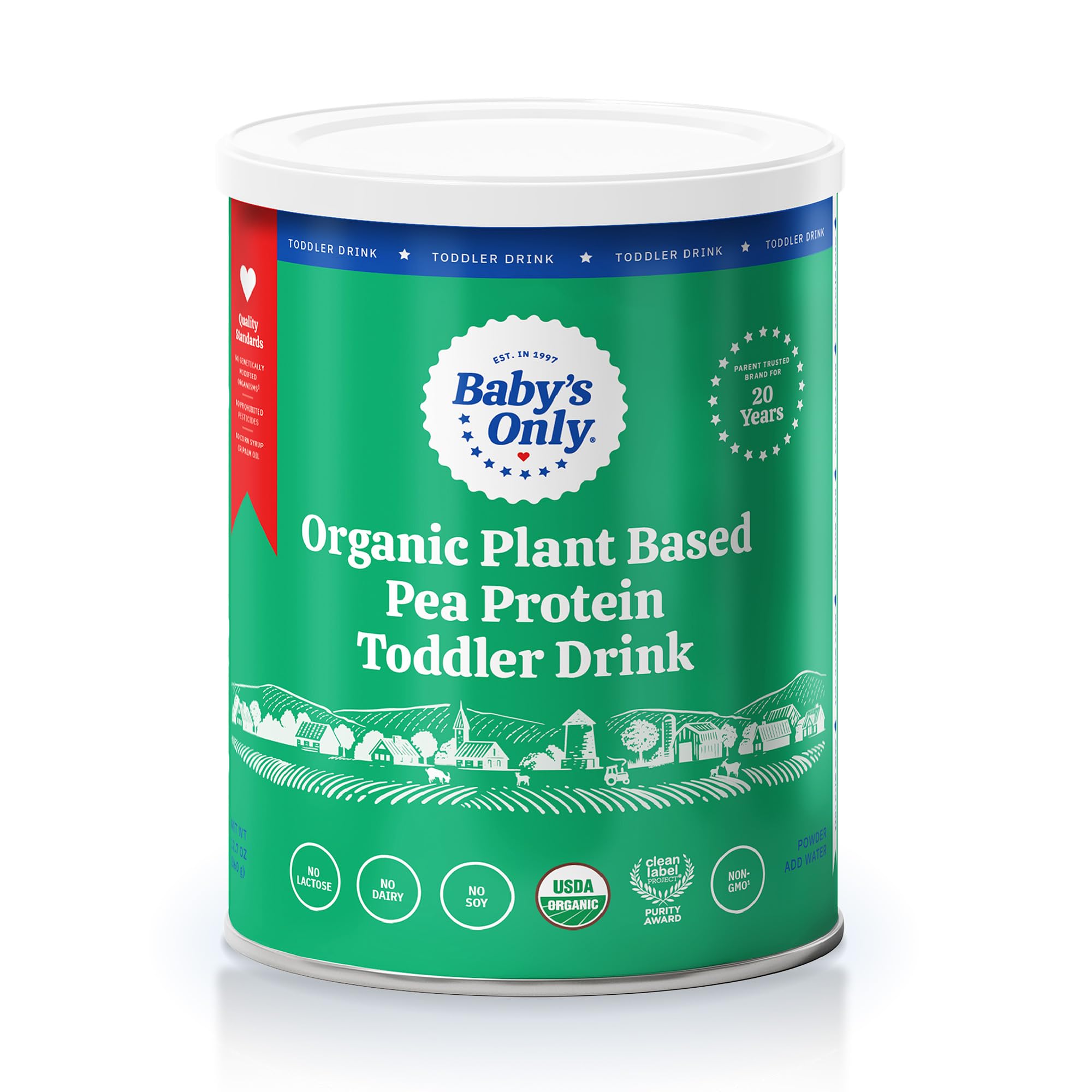 Mua Baby's Only Organic Plant Based Pea Protein Toddler Drink, Pea