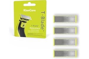 KIONCARE 4-Pack Replacement Head Compatible with one blade QP2510/QP2520/QP2620/QP2630/QP6510
