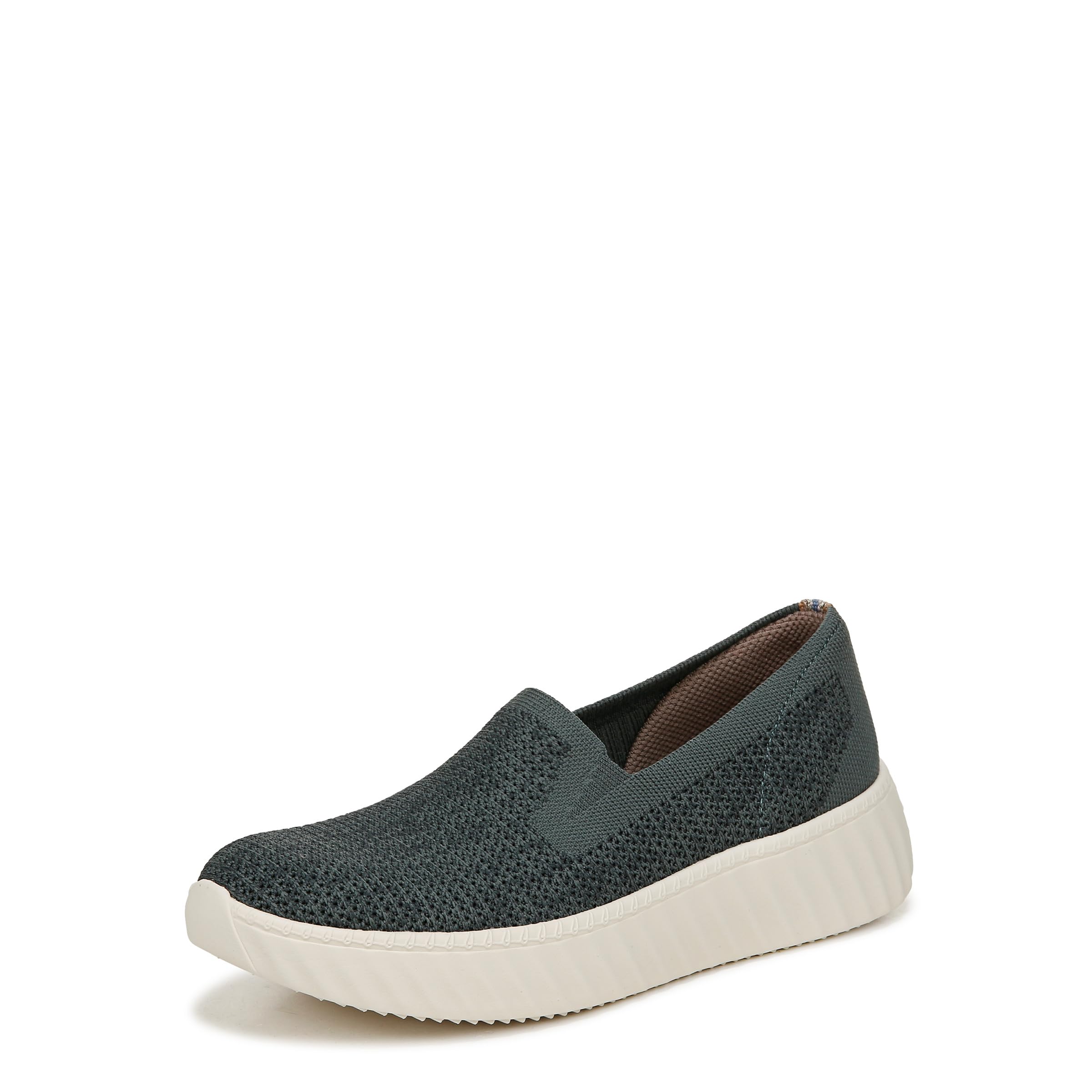 BZees Womens Wednesday Comfort Slip On Sneaker Sneaker Sage Leaf 9 M