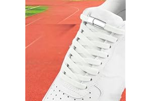 Elastic No-Tie Shoelaces - Slip-On Polyester Laces for Sneakers, Quick-Lock Design, Perfect for Sports and Casual Shoes