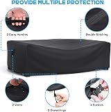 Mrrihand Garden Patio Furniture Cover 170x94x71cm Waterproof 600D Anti-UV view 2