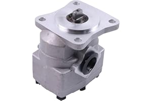ZTUOAUMA Left Rotation CCW Hydraulic Gear Pump 67810-76100 67810-76102 GPO79R GPO120R Compatible with Kubota B1550 B1750 B520