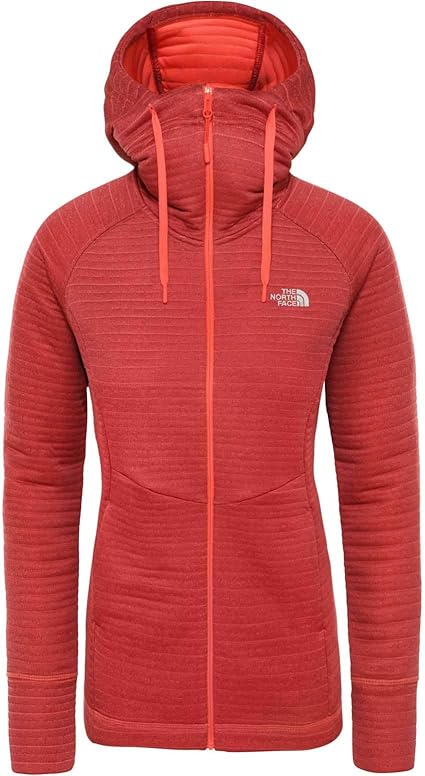 polaire rouge the north face