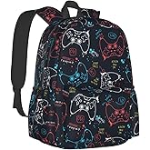 Video Game Controller Multipurpose School Bag Bookbag for Teenage Boys Girls Daily Backpack