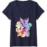 Womens My Little Pony Squad Together V-Neck T-Shirt