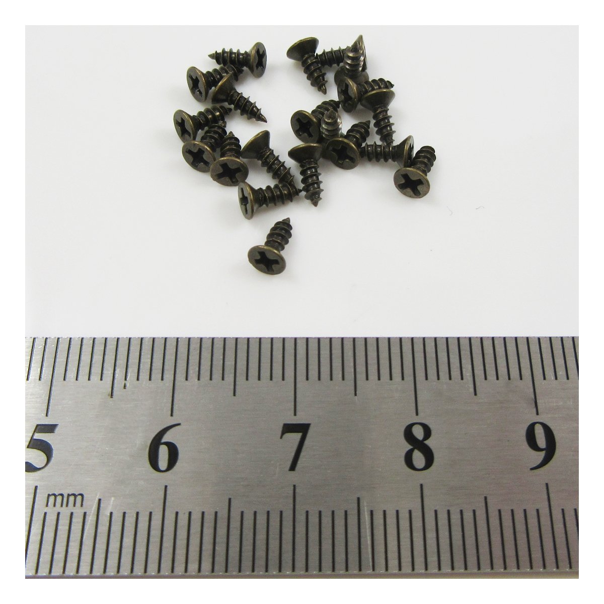 2mm x 6mm STEEL POZI SCREWS MINIATURE TINY MICRO MODEL SCREWS BUILD