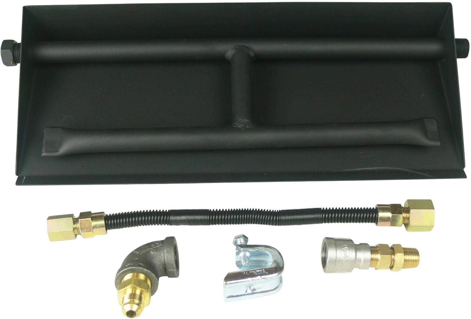 Home & Garden 18" 24" 30" Vented Linear Gas Burner for Fireplace Fire