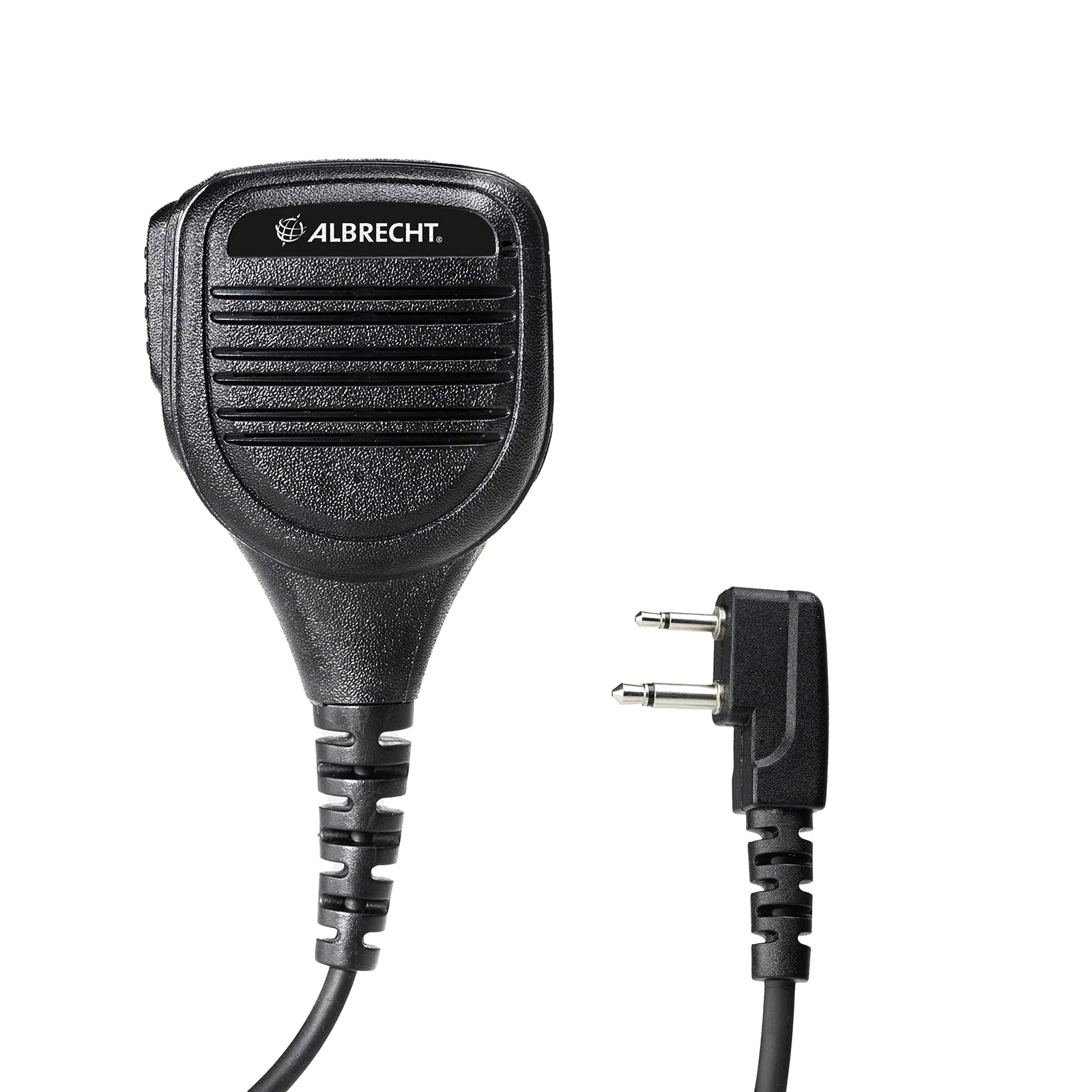 Albrecht SM 600 Speaker Microphone 41755 L-Connector with 3.5 mm Connection for External Earphones