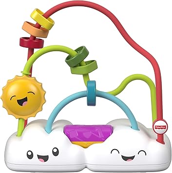 Fisher Price Mon Boulier Arc En Ciel Jouet Pour Inciter Bebe A Faire Glisser Tourner Et Secouer Les Perles Des 6 Mois Fyl50 Amazon Fr Jeux Et Jouets