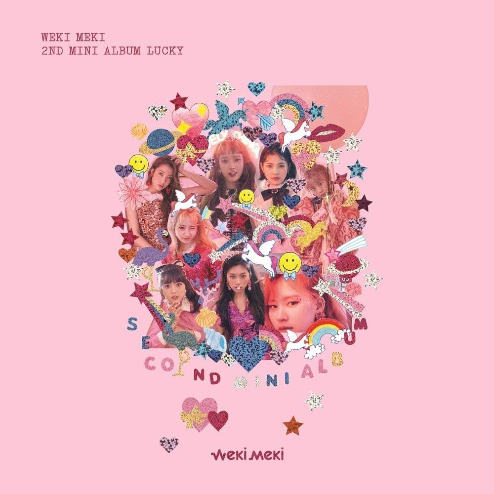Interpark Weki Meki - Lucky (2Nd Mini Album) [Meki Ver.] Cd+Booklet+Photocard+Sticker+Free Gift