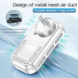 HAKINAKU 5in1 Plug in Smoke & Carbon Monoxide