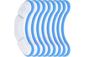 8pcs Activated Carbon Replacement for 1 8L Transparent Cat Water Fountain Pet Triple Filtration Clean Improve Taste Reduce Ur