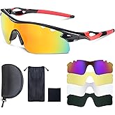 ZOYYE Shooting Glasses with 5 Interchangeable Lenses and Carrying Case Anti Fog Hunting Safety Glasses for Men Women