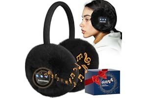 ZHENYEMEI Bluetooth Ear Muffs for Winter Wireless Ear Warmers Headphones with HD Speakers and Microphone for Men, Women