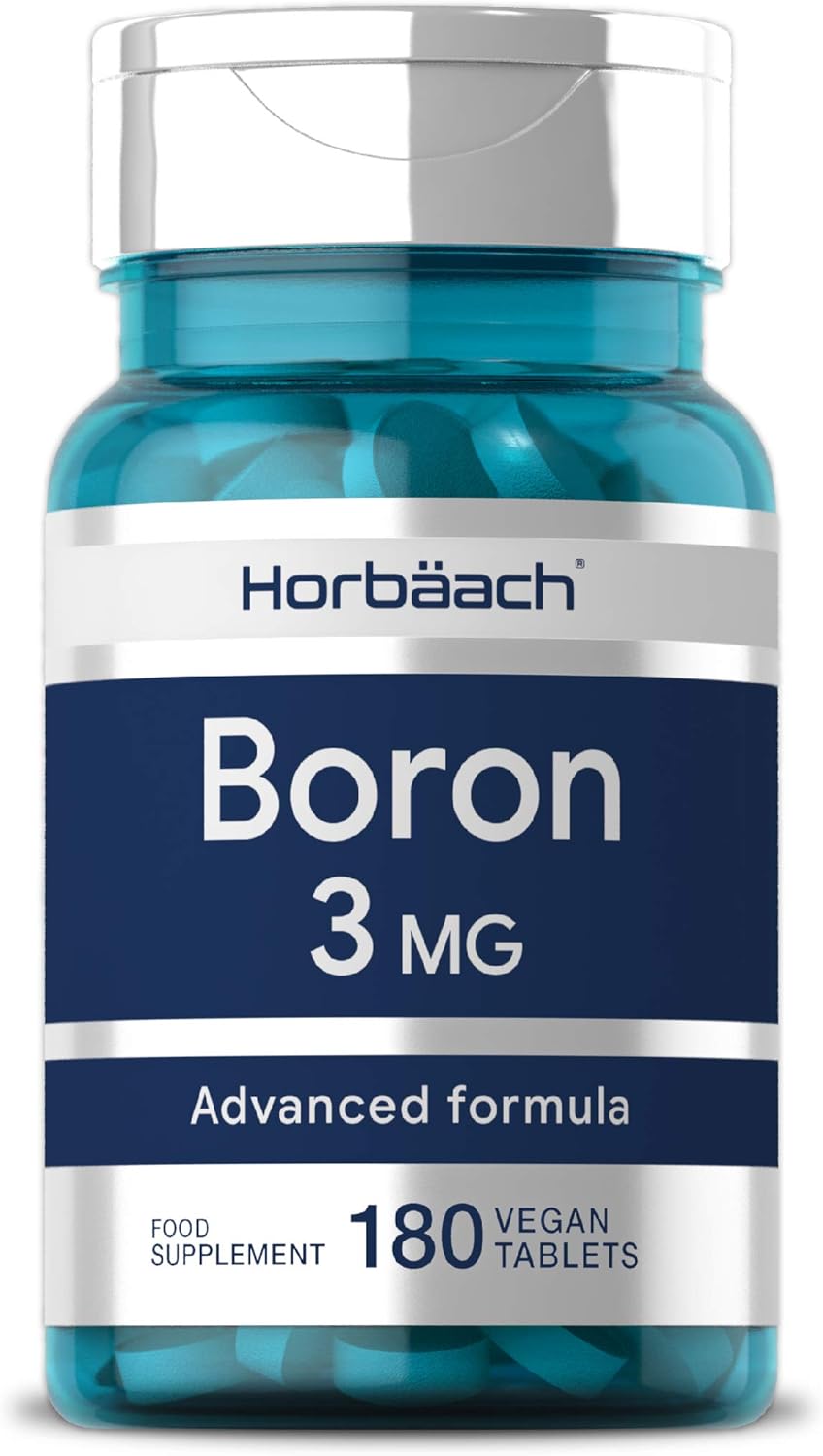 Boron 10mg, 180 count (Pack of 1)