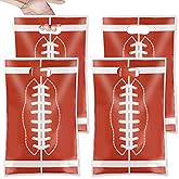 SUNAI 30PCS Football Goodie Bags - 6.5 * 9.8 Inches Football Party Favors Snack Treat Bag for Themed Birthday Party Supplies, Brown
