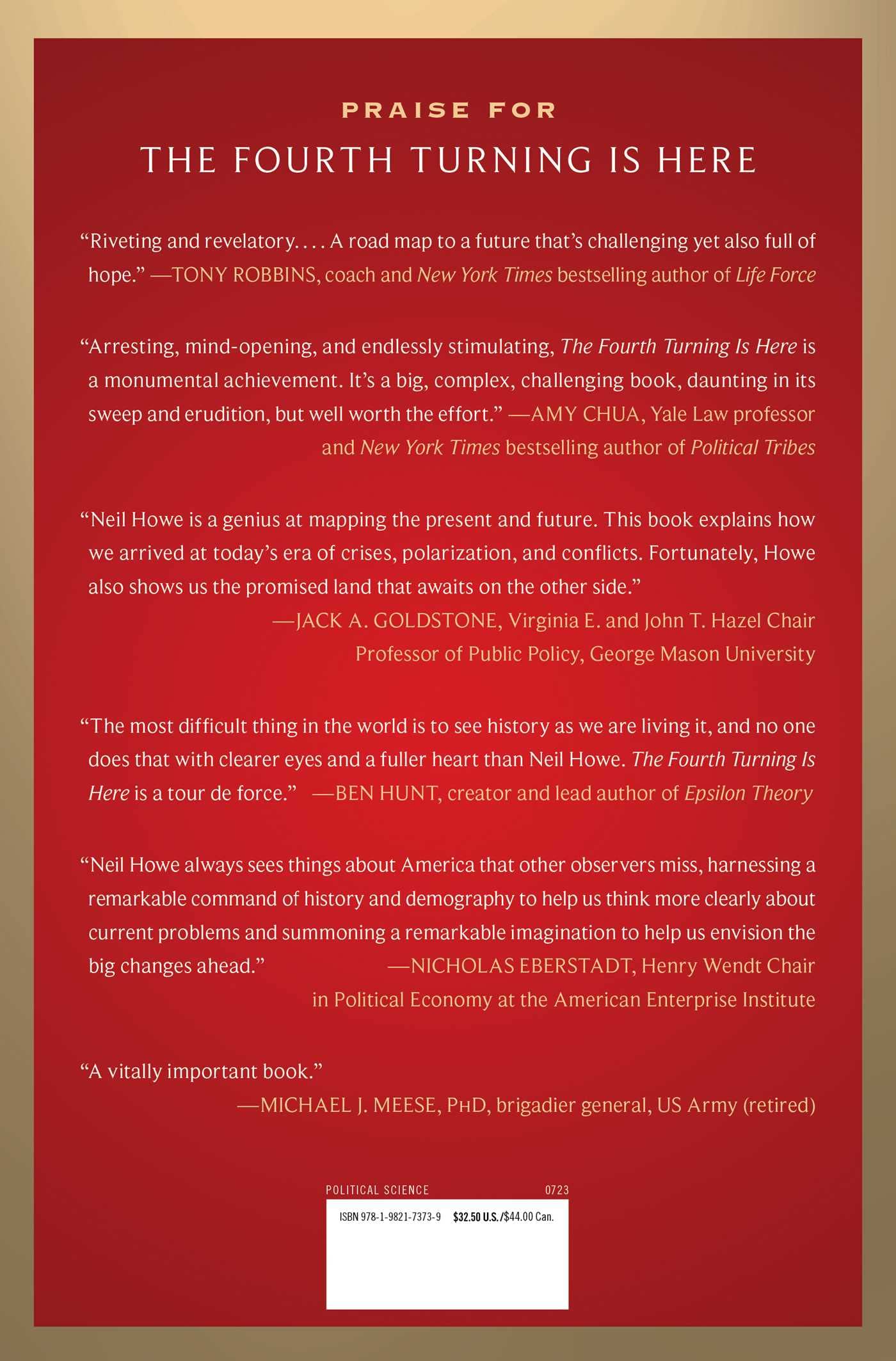 The Fourth Turning Is Here: What the Seasons of History Tell Us about How and When This Crisis Will End