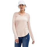 Gap Womens Long Sleeve Cozy Split Neck Top Shirt