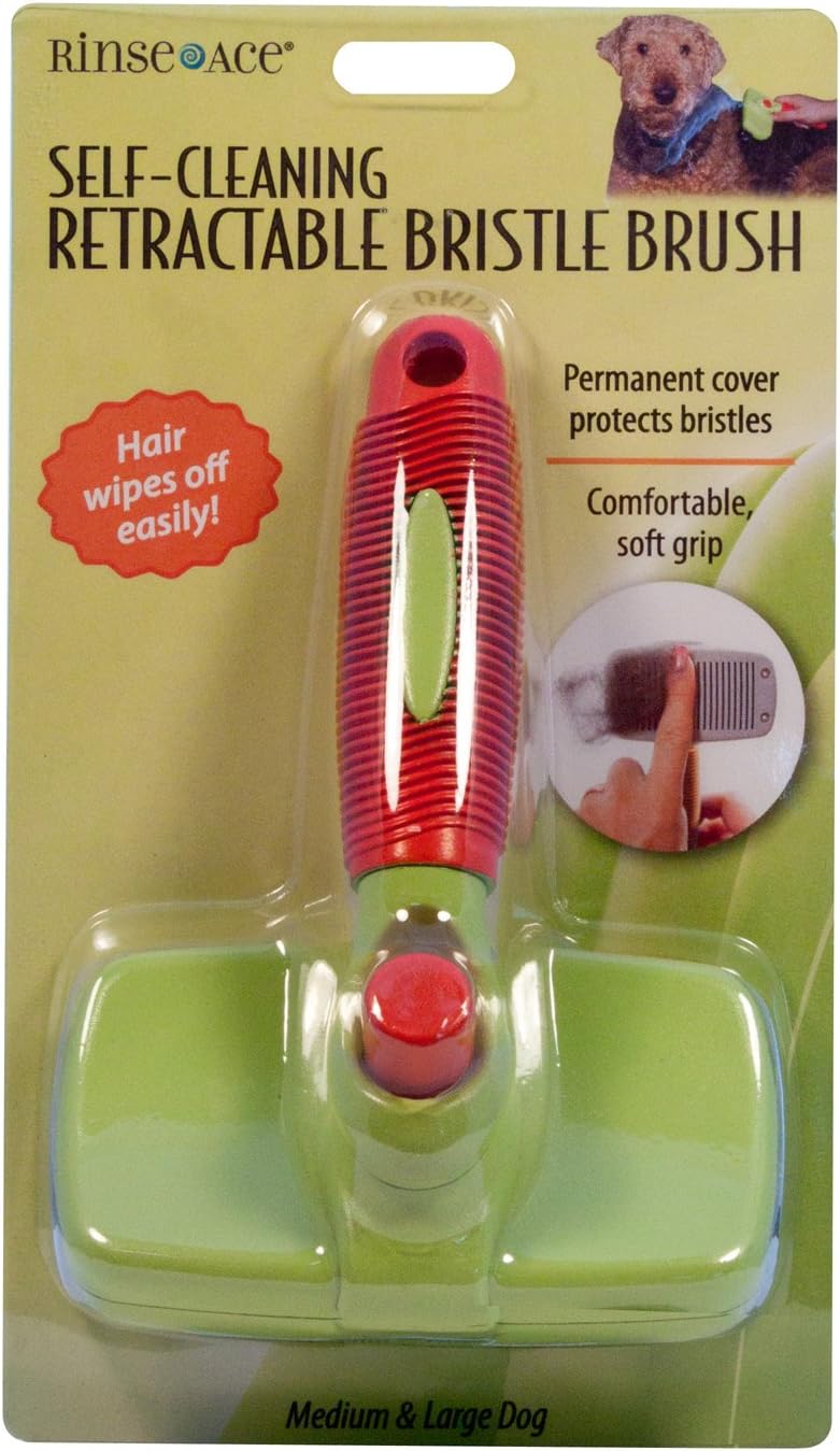 retractable dog brush