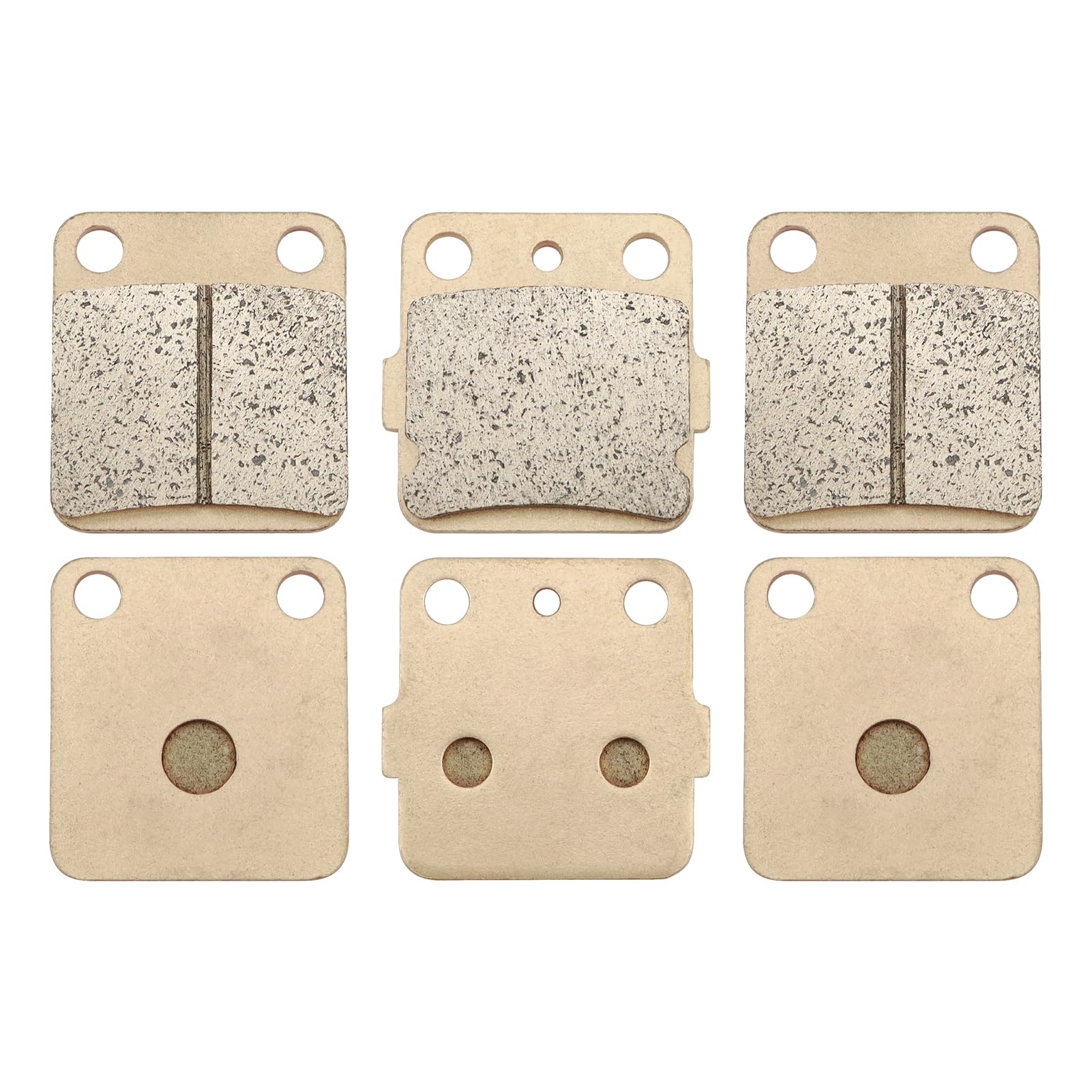 Photo 1 of ZICOO Sintered Front and Rear Brake Pads for Yamaha Blaster 200 Wolverine 350 Warrior 350 Banshee 350 Raptor 125, YFZ350 YFS200 YFM350 YFM125R