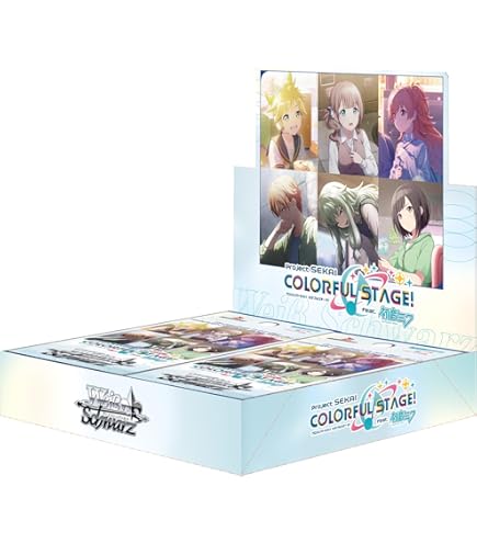 Amazon.com: Bushiroad Weiss Schwarz Booster Pack Project Sekai