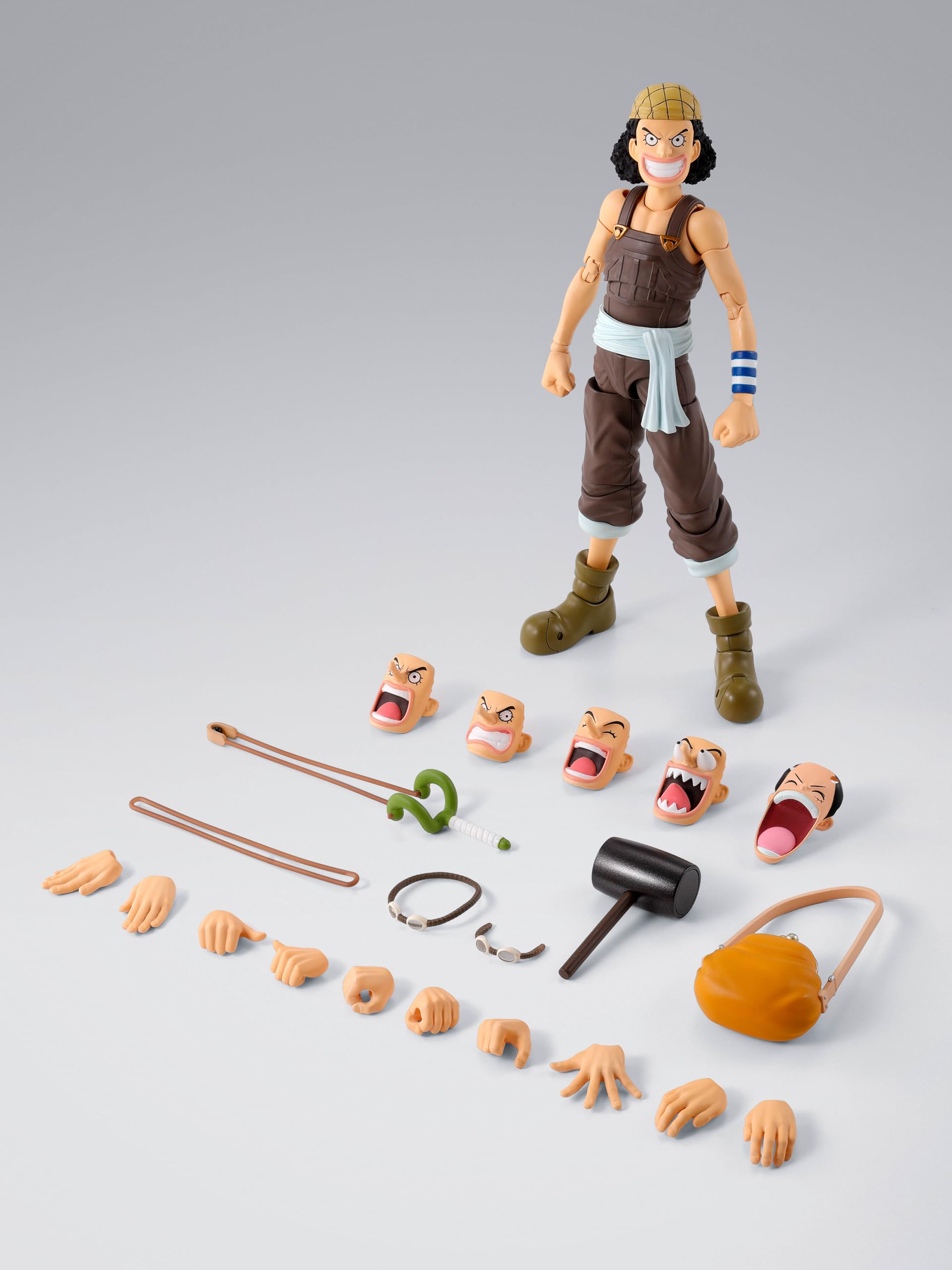 TAMASHII NATIONS - One Piece - Usopp -Romance Dawn- S.H.Figuarts Action Figure