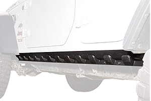 Rugged Ridge 11651.61 Body Armor, Rocker Guard Kit 2018-2022 Jeep Wrangler(JL)