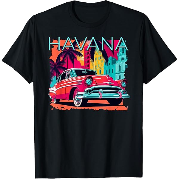 Amazon.com: Havana, Cuba T-Shirt : Clothing, Shoes & Jewelry