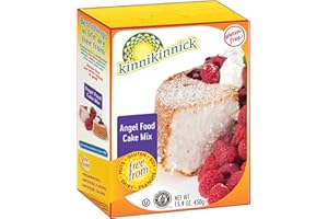 Kinnikinnick - Angel Food Cake Mix - Gluten Free, Allergy Friendly Cake Mix - 15.9 oz. Box