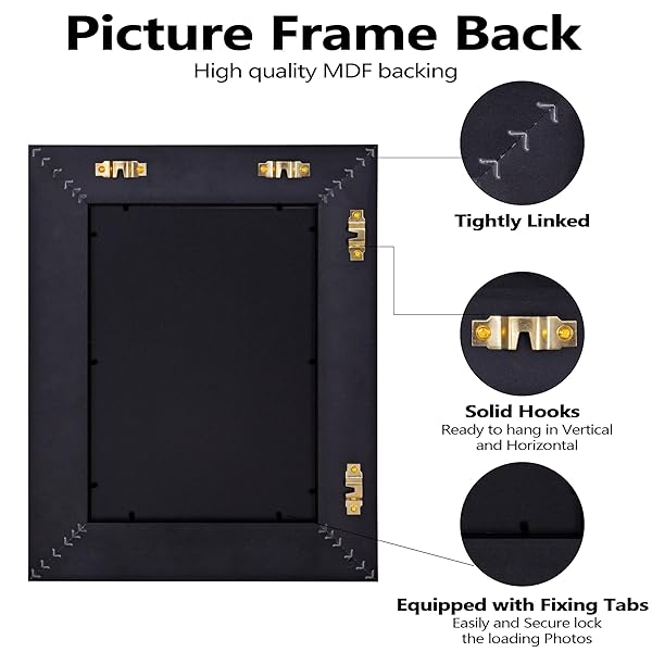 A2 PICTURE FRAME WITH A3 MAT: VINTAGE BROWN 16.5X23.4 FRAMES MATTED TO 11.75X16.5, WALL HANGING FRAME FOR PHOTOS, ARTWORK, CERTIFICATES DISPLAY