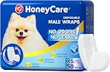 Honey Care All-Absorb A27 Male Dog Wraps Extra Small 50 Count